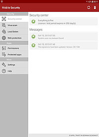 G DATA Mobile Security Android SecurityCenter G DATA Mobile Security Android SecurityCenter